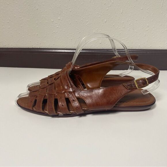 Vintage Life Stride Genuine Leather Huarache Syle Sandal Women's Size 8.5 - Picture 13 of 16